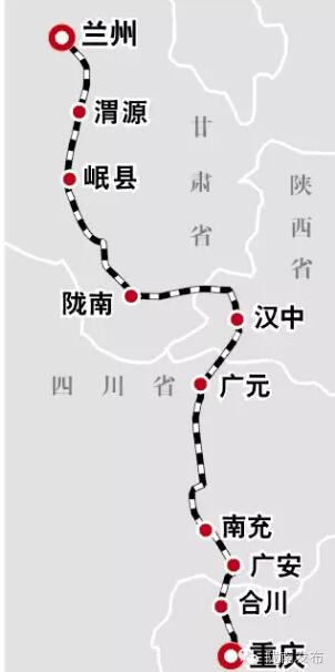 最新！蘭渝鐵路路基工程完成，廣元至重慶北段項目招標