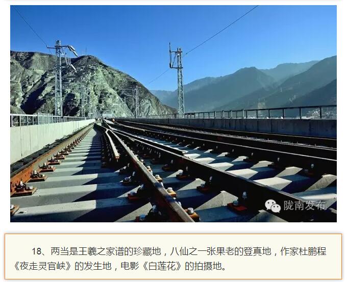 蘭渝鐵路最早由孫中山先生提出？在隴南，你不知道的事兒還有……